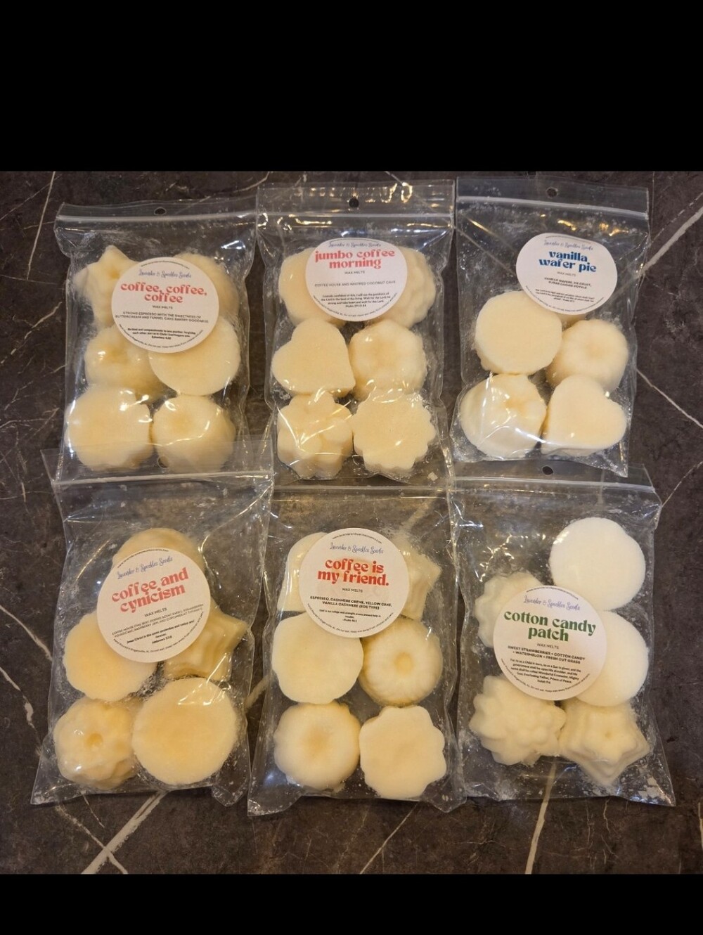 Lavender & Speckles Vendor Wax Melts Lot